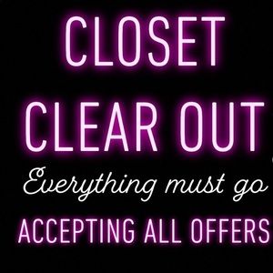 😳EVERYTHING MUST GO!!!